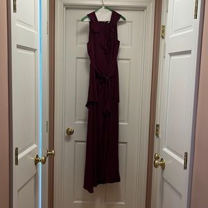 Parker burgundy gown size 6R